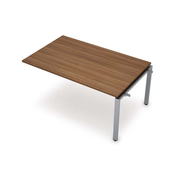 6МПС.604 Бенч-система для переговорных столов, средний модуль (1600x1000x750) (Шамони темный/Алюминий матовый)