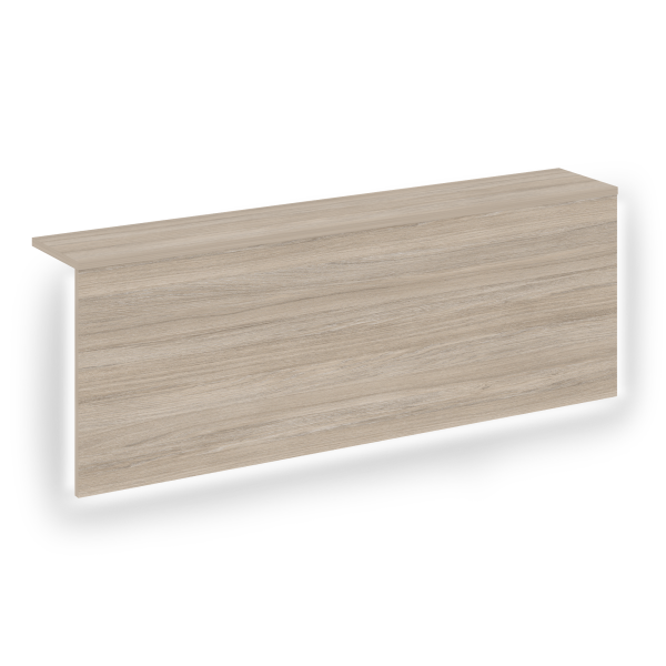 Накладка с подсветкой прямая высокая на 2 модуля О.R-F.MP.V-118 Onix О.R-NP.V-118.2.S 1900x327x674 (Дуб Аттик)