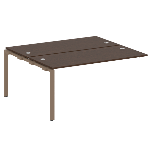 Проходной наборный элемент рабочей станции Metal System Style БП.ПРС-СП-2.4 1600x1475x750 (Венге Цаво/Мокко металл)