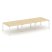 Рабочая станция 2-х сторонняя SN-5P.DRS-064 (4740х1232х750) (Тиквуд Светлый/Металл Антрацит)