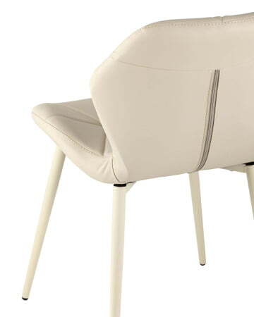 Стул Эдвин экокожа кремовый (Стул Эдвин кремовый)