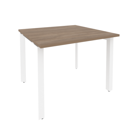 Стол переговорный Onix O.MP-PRG-1.1 980x980x750 (Дуб Аризона/Белый Металл)