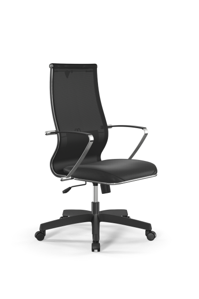 Кресло для руководителя Метта Sit 10 B2-163K - T+Extra /Km00/Wm12/K5cL(M09.B02.G15.W01) (Черный)