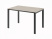 Стол на металлокаркасе одинарный Саньяна N-30 1200x750x750 (Акация МораваЧерный)
