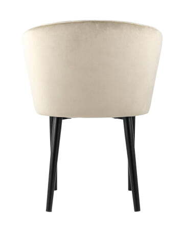 Стул с подлокотниками Нейтон велюр бежевый (Стул Нейтон бежевый)