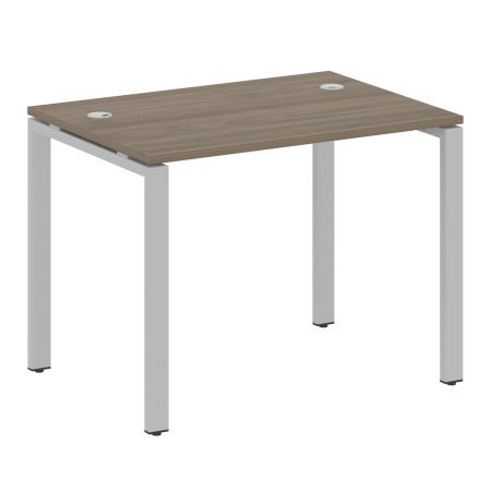 Стол письменный Metal System Style БП.СП-1 1000x720x750 (Вяз/Серый металл)