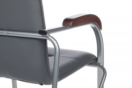 Стул Самба с деревянными подлокотниками SMB-02 Серый (Серый)