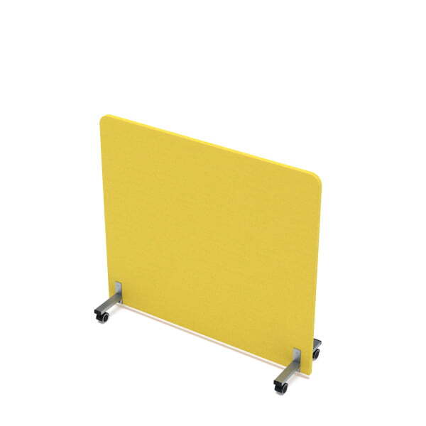Акустическая мобильная перегородка SOFTOffice 011.МП.1211 1200x377x1100 (Lemon)