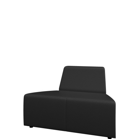 Диван Оригами. Модуль 1-местный внешний. (Модуль 1-местный внешний ecotex_3001)