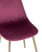 Стул Валенсия велюр бордо золотые ножки (Стул Валенсия бордовый)