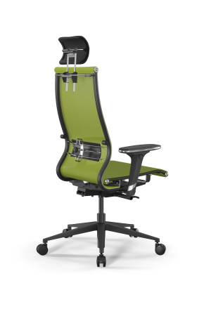 Кресло для руководителя Метта SynchroSit 10 B2-107D - T /Km00/Nb00/D32P/H3mL-2D(M23.B11.G19.W03) (Лайм)