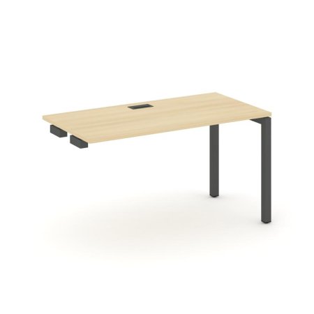 Стол-приставка к опорным элементам SN-5P.OPRS-014 (1580х700х750) (Акация Лорка/Металл Антрацит)