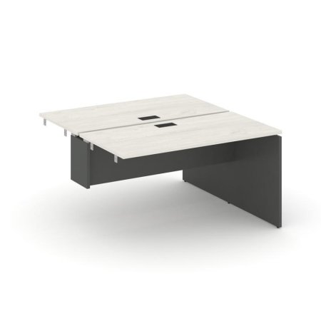 Стол-приставка к опорным элементам SN-D.DPRS-013 (1380х1432х750) (Дуб Наварра/Антрацит)