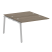 Проходной наборный элемент рабочей станции Metal System Style БА.ПРС-СП-2.2 1200x1475x750 (Дуб Наварра/Серый металл)