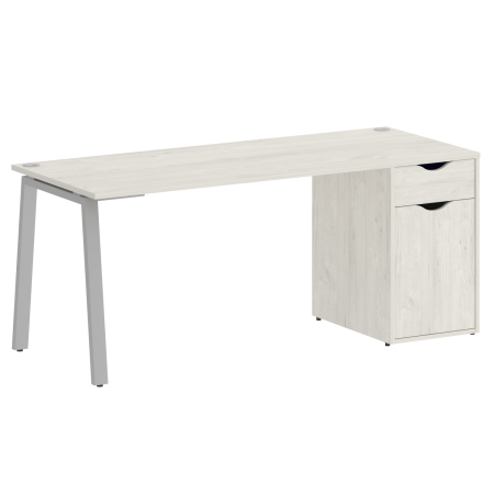 Стол письменный VR.SP-3-178.1.A 1780x720x750 (Дуб Наварра/Серый Металл)