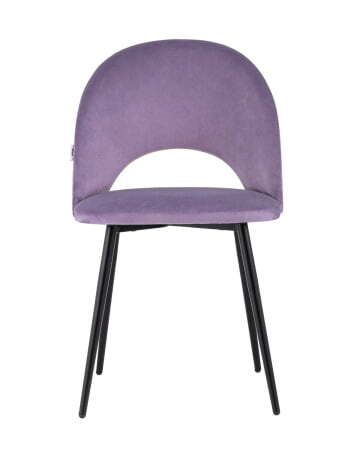 Стул Меган велюр сиреневый (Стул Меган сиреневый)
