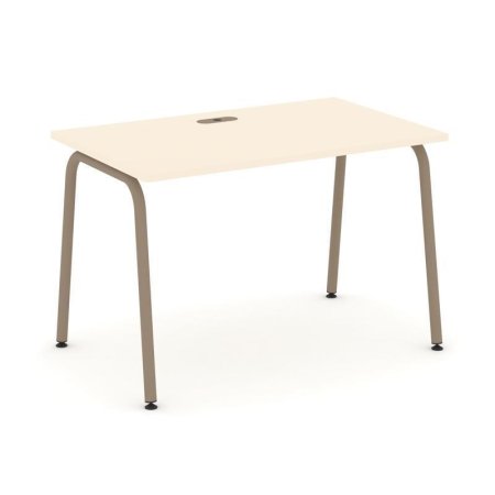 Стол рабочий ES.SP-2-LK (1180х730х750) (Сатин/Металл Латте)