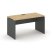 Стол письменный SN-D.SP-011 (980х700х750) (Тиквуд Светлый/Антрацит)