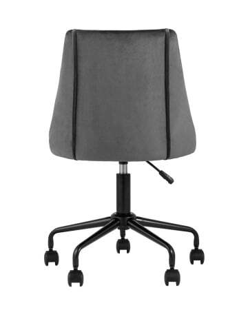 Кресло компьютерное Сиана велюр серый (Компьютерное кресло Сиана серый)