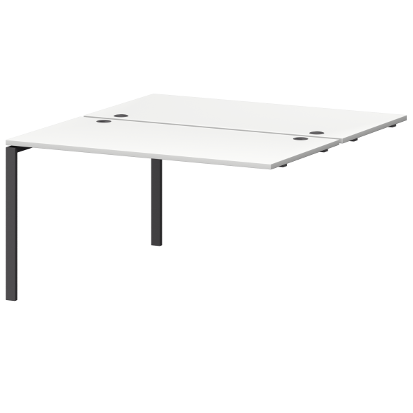 Модуль двойной универсальный на металлокаркасе Смарт СМС2-П-10К.149Э.Пр25 1000x1496x750 (Белый/Антрацит)