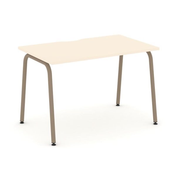 Стол рабочий ES.SP-2-VK (1180х730х750) (Сатин/Металл Латте)