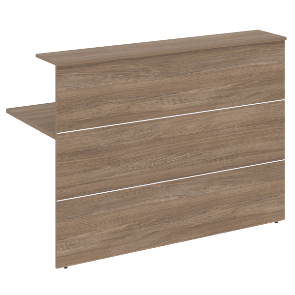 Модуль прямой высокий 1 580 с подвесом для монитора Onix О.R-MP.V-158C 1580x736x1160 (Дуб Аризона)