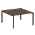 Рабочая станция Metal System Style БП.РАС-СП-2.3 1400x1475x750 (Дуб Наварра/Серый металл)