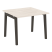 Стол переговорный на деревянных опорах Onix Wood OW.PRG-1.1 980x980x750 (Тиквуд Светлый/Дуб Темный)