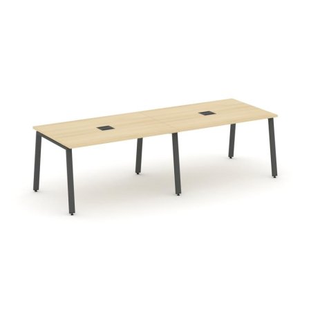 Стол переговорный SN-6A.SPRG-011 (1960х980х750) (Акация Лорка/Металл Антрацит)