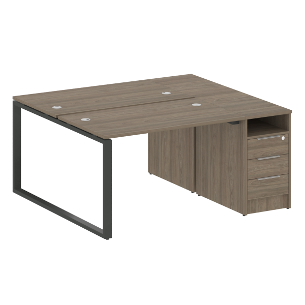 Рабочая станция Metal System Style БО.РС-СТП-2.2 1612x1475x750 (Вяз/Антрацит металл)