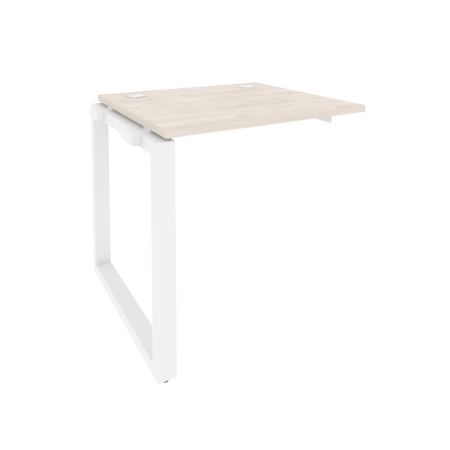 Наборный элемент рабочей станции на О-образном м/к Onix O.MO-1.NRS-0.7 780x720x750 (Денвер Светлый/Белый Металл)