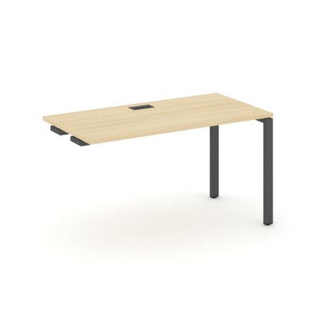 Стол-приставка к опорным элементам SN-6P.OPRS-003 (1380х600х750) (Акация Лорка/Металл Антрацит)