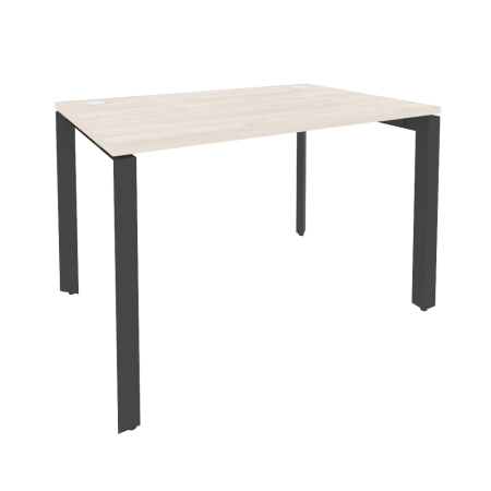 Стол рабочий на П-образном м/к Onix O.MP-SP-2.8 1180x800x750 (Денвер Светлый/Черный металл)