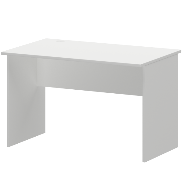 Стол с кабель каналом слева Арго А-002.К.ЛВ 1200x730x760 (Белый)