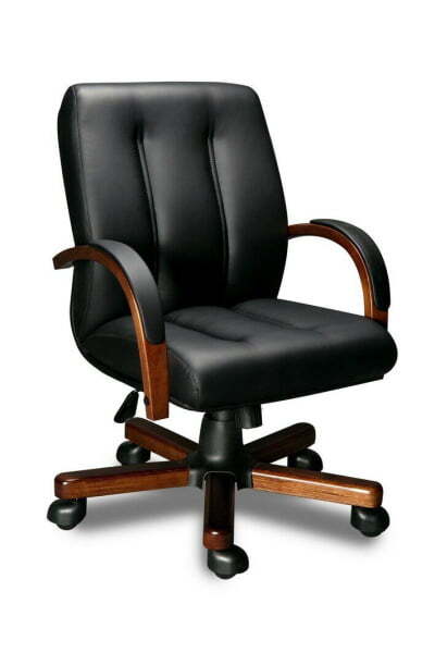 Кресло FORUM B LAGUNA кожа (Черный)