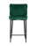 Стул полубарный Ститч велюр изумрудный (Стул полубарный Ститч зеленый)