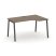 Стол рабочий эргономичный SN-4A.SPA-022(R) (1580х800/980х750) (Тиквуд Светлый/Металл Антрацит)