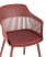 Стул Crocus с подушкой бордовый (Стул пластиковый Crocus бордовый)