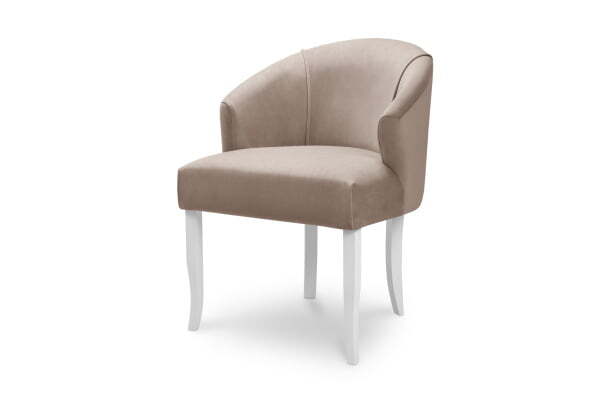 Стул-кресло Nikole (590x670x820) Кремовый (Кремовый)