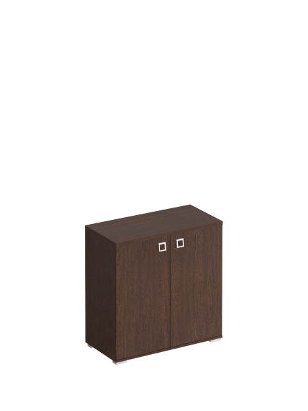 Шкаф для документов закрытый низкий Cosmo КС 308 902x442x897 (Венге виктория)