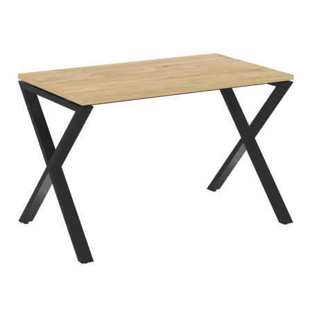 Стол рабочий VR.L-SRX-2.7 1180x720x750 (Тиквуд Светлый/Черный металл)