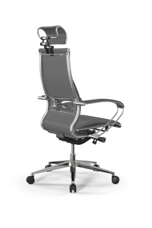 Кресло для руководителя Метта Samurai B2-10K - Infinity /Kc06/Nc06/K2cL/H2cL-3D(M26.B32.G25.W03) (Серый)
