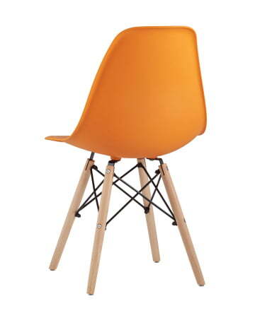 Стул Style DSW оранжевый (Стул Eames оранжевый)