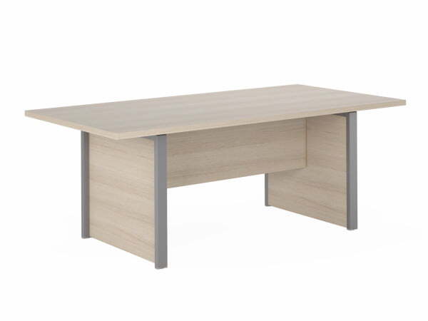 Стол переговоров Flash FLS220 2000x1000x742 (ДубСерый)