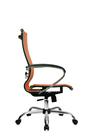 Кресло для руководителя Метта МЕТТА-9(MPRU)/подл.131/осн.003 (Оранжевый)