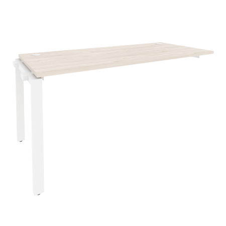 Наборный элемент рабочей станции на П-образном м/к Onix O.MP-1.NRS-4.7 1580x720x750 (Денвер Светлый/Белый Металл)