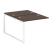 Проходной наборный элемент рабочей станции Metal System Style БО.ПРС-СП-2.1 1000x1475x750 (Дуб Наварра/Серый металл)