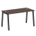 Стол письменный Metal System Style БА.СП-3 1400x720x750 (Дуб Наварра/Серый металл)