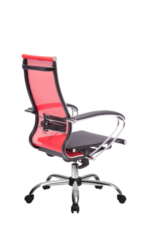 Кресло для руководителя Метта МЕТТА-9(MPRU)/подл.131/осн.003 (Красный)