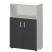 Шкаф Смарт СМШ-38Д2 Тип1 792x380x1214 (Графит/Таксония)